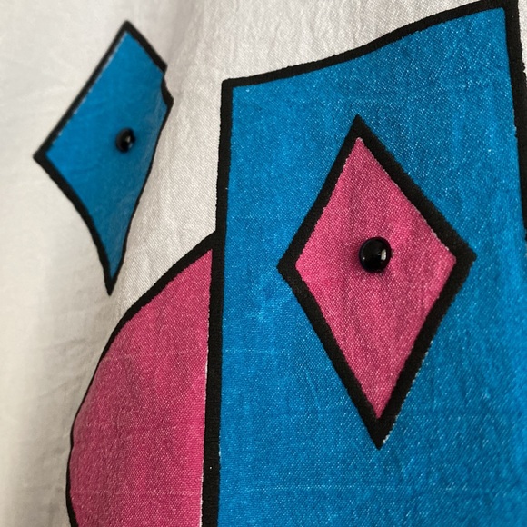 🏖️ Vintage Teddi Sport Petite 2pc Geometric Track Suit - Picture 5 of 14